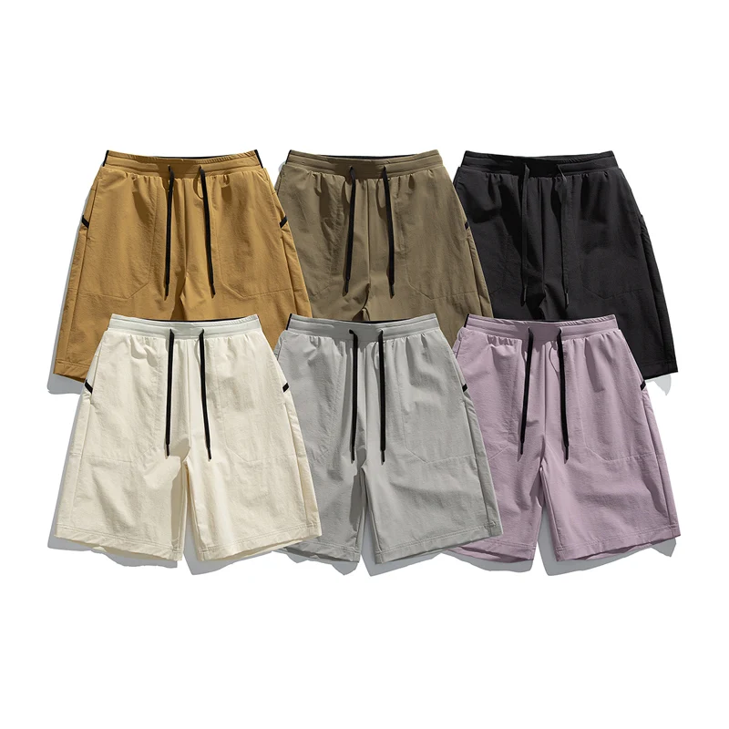 Outdoor Football Training Loose Comfortable Five Quarter Shorts for Couples Fashionable Versatile Breathable Quick Drying Shorts