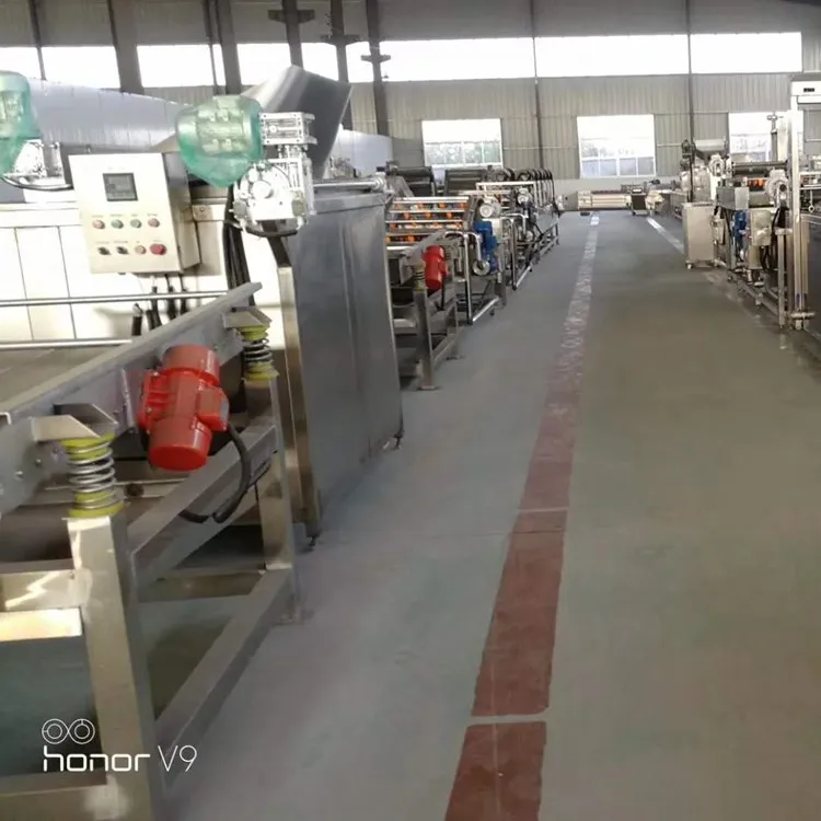 Automatic Potato Chips Making Machines Potato French Fries Equipment