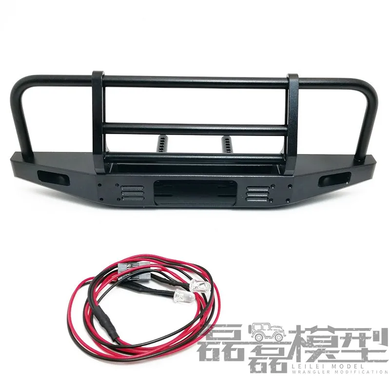 

Metal Front Bumper Collision Prevention for 1/10 RC Crawler Car AXIAL SCX10 II 90046 RC4WD D90 VS4 JIMNY DIY Accessaries