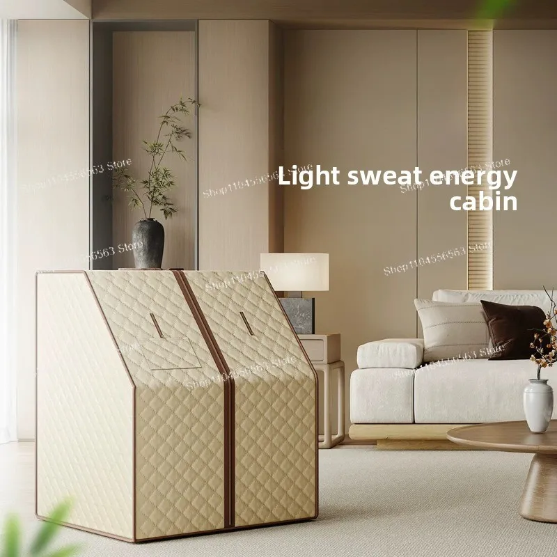 Household Portable Sweat Steaming Chamber Folding Light Sweat Chamber Commercial Light Wave Room Carbon Crystal Heating