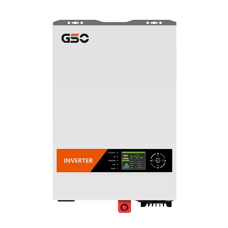 อินเวอร์เตอร์พลังงานแสงอาทิตย์ GSO 1000W 48V อินเวอร์เตอร์ไฮบริดประหยัดเครื่องควบคุมการชาร์จ