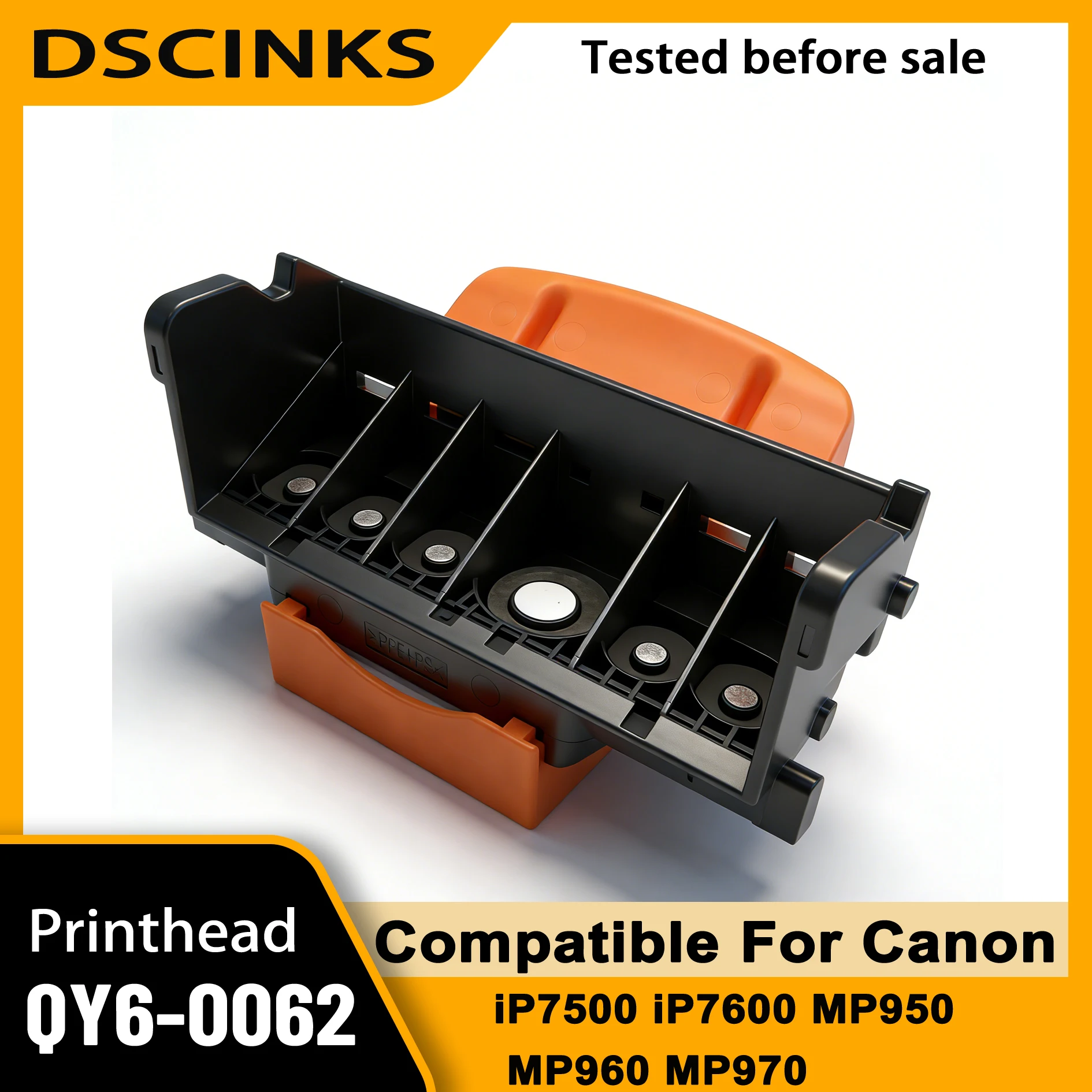 

QY6-0062 Printhead For Canon Canon iP7500 iP7600 MP950 MP960 MP970 printer qy6 0062 printhead