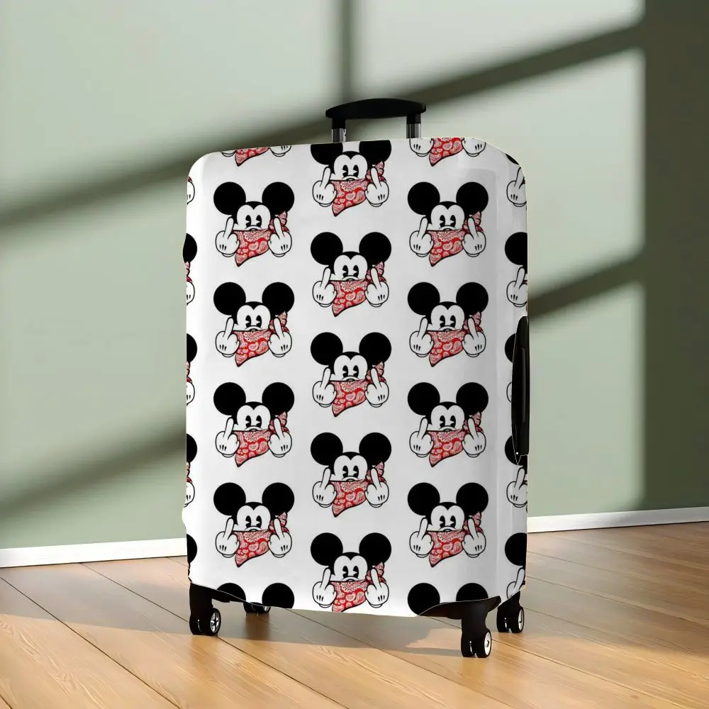 Luggage Cover Suitcase Protector Mickey Covers Disney Suitcases on Wheels Storage Bag Protective Minnie Mouse Travel Case S-XL