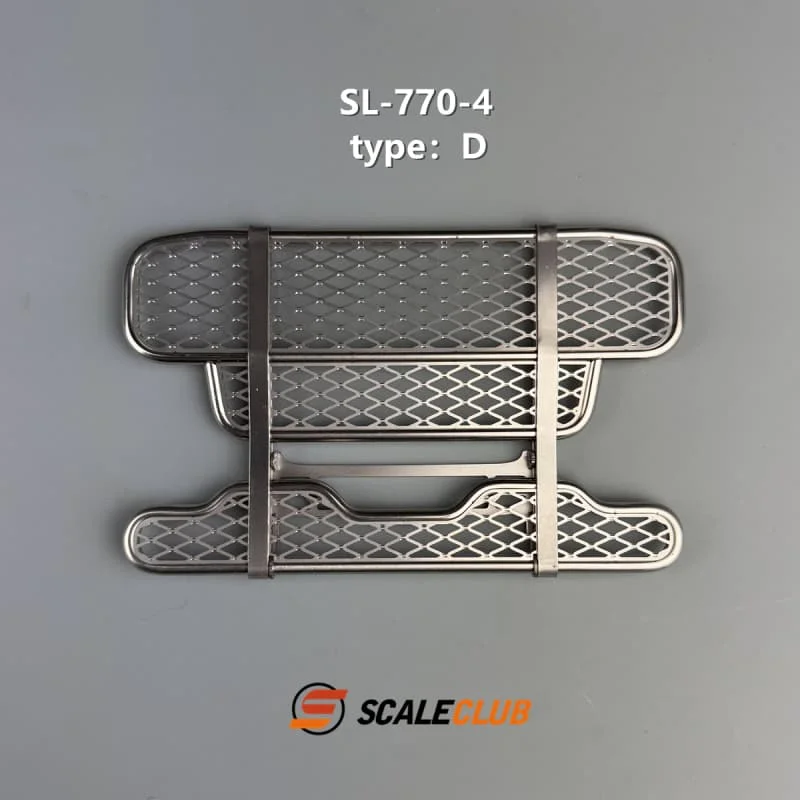 SCALECLUB 770S RC Speelgoedtruck 1/14 Voorbumper Grille voor Tamiya 1/14 RC Trekkertruck 770S Serie Onderdelen Accessoires SL-770-2