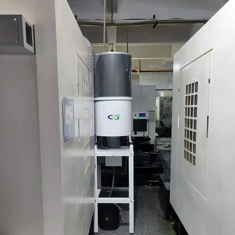 New Oil Mist Collector System 99% Filter Efficiency Stationary Design Including Adjustable Bracket Noise Dampeners For Machining