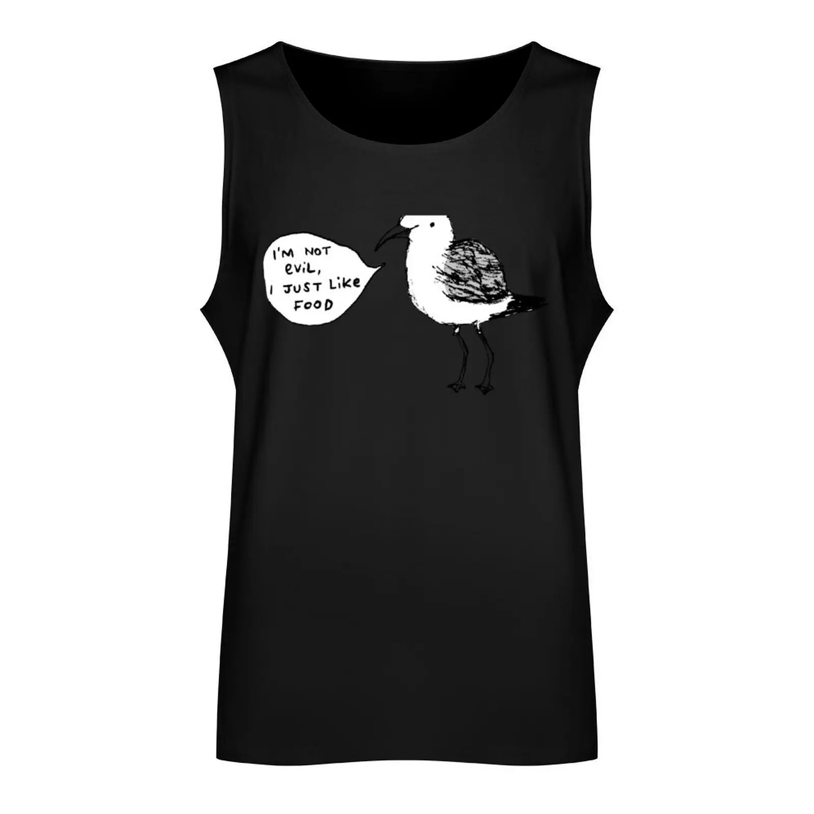 Seagulls Aren't Evil Tank Top Men's gym articles Clothing gym clothes man fitness mens gym clothes