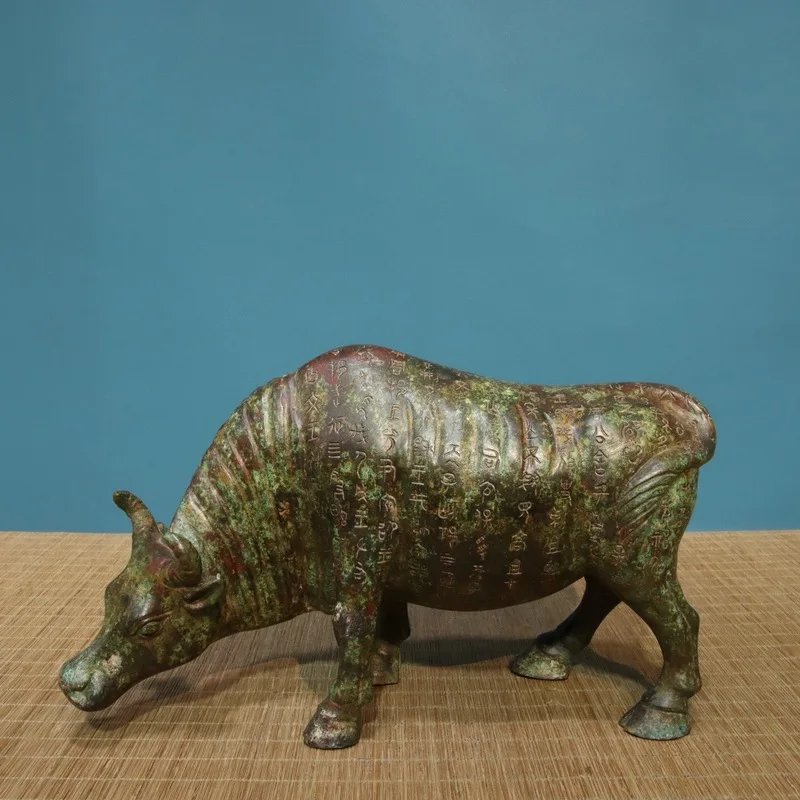 Wholesale of craft items: Tang Sancai ornaments, zodiac ox bronze pieces, twelve zodiac tea pets, buffalo