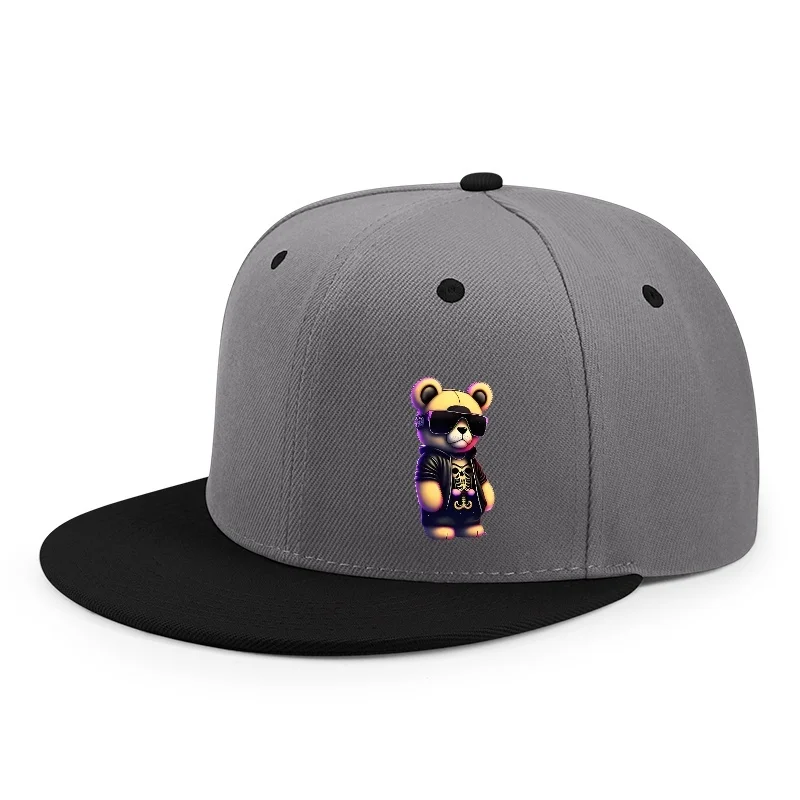 Trendy and Fashionable Unisex Flat-brim Hip-hop Hat, a Versatile and Essential Everyday Streetwear Accessory