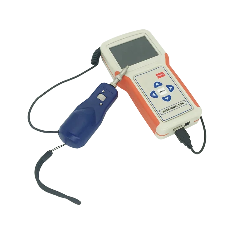 Power Consumption 3W 200X Fiber Optic Connector Inspection Microsfiber Optic Connector Inspection Microscope