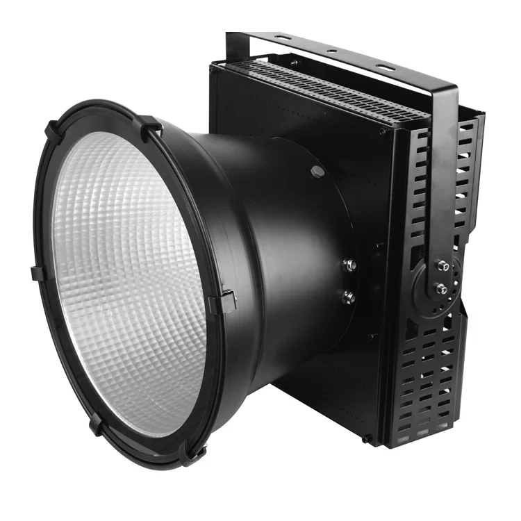 100000 Lumen 400W 600W 1000W Waterproof Ellipsoidal High Bay Light Reflector Spotlight Tower Crane Flood Lights For Construction