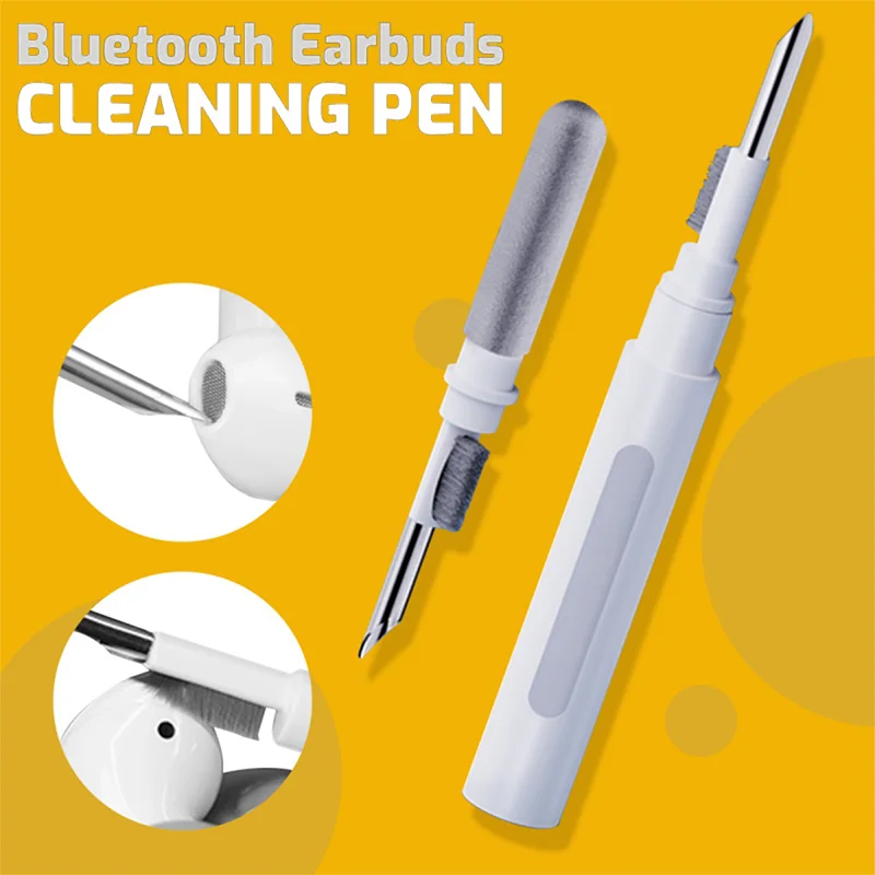 Bluetooth Oortelefoon Cleaner Kit Voor Airpods Pro 1 2 3 Oordopjes Case Cleaning Pen Brush Tool Voor Xiaomi Huawei Lenovo Headset