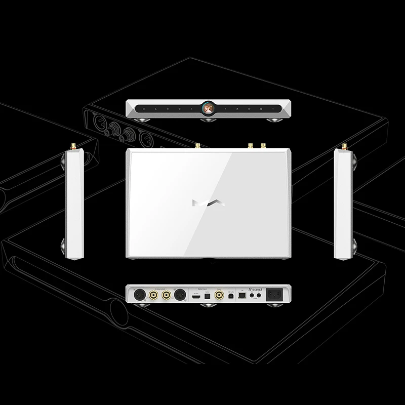 Matrix X-SABRE3 streaming de áudio dac es9038pro decodificador música alta fidelidade 768khz/32bit dsd512 com controle remoto