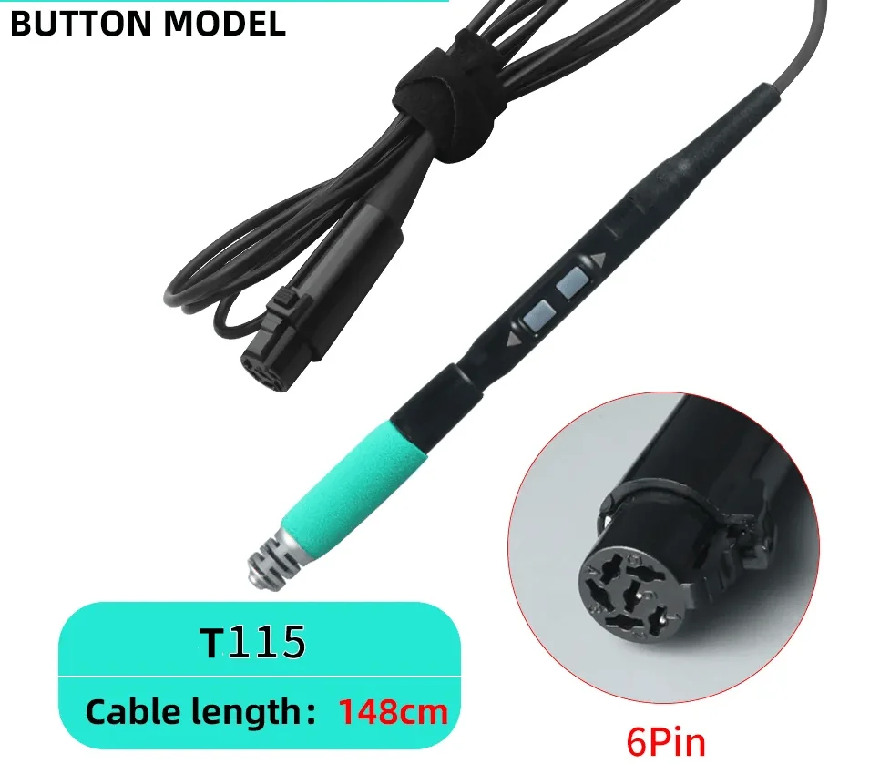 Imagem -03 - Sugon Controle de Temperatura Substituição do Punho de Solda Jbc Sugon Aifen T115 T210 T245 a9 A9pro T26d A902