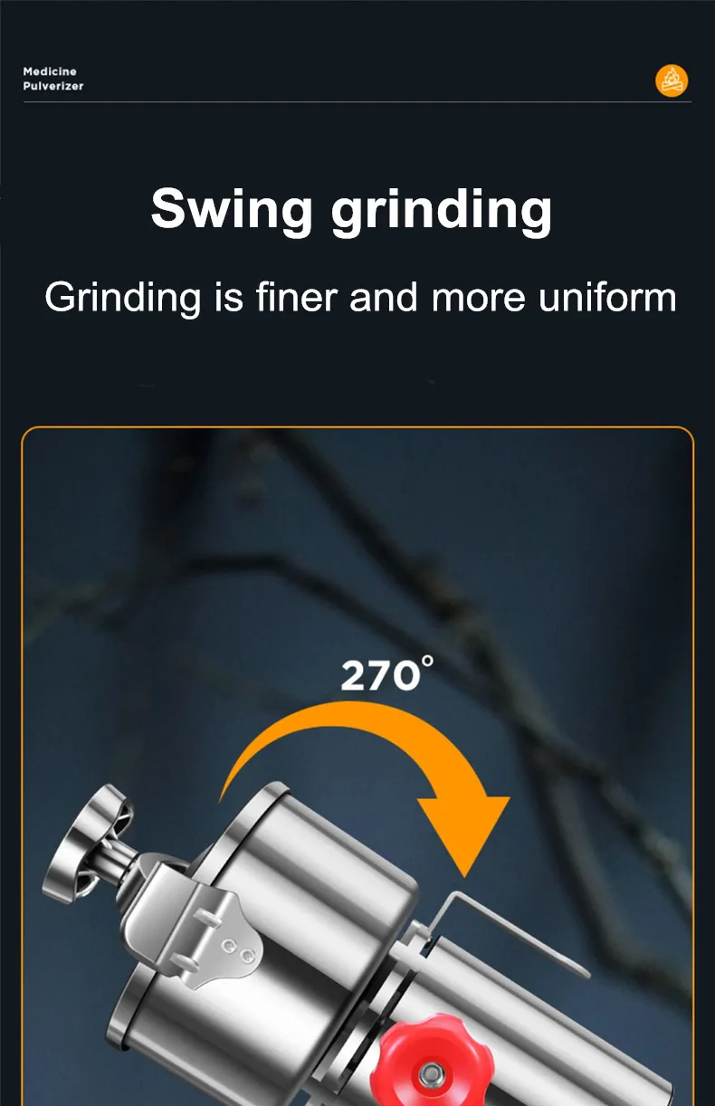 220V 1000g/2000g Getreide-, Gewürz-, Kräuter-, Kaffee- und Trockenfutter-Mühle, Mahlmaschine, Haushaltsmühle, Mehl- und Pulverzerkleinerer – Detail 20
