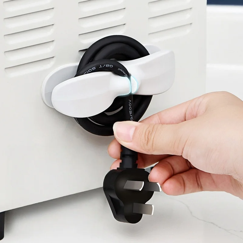 جهاز لف التخزين والتنظيم، مشبك تثبيت سلك الطاقة، فرز أسلاك المطبخ وجهاز لف التخزين #5