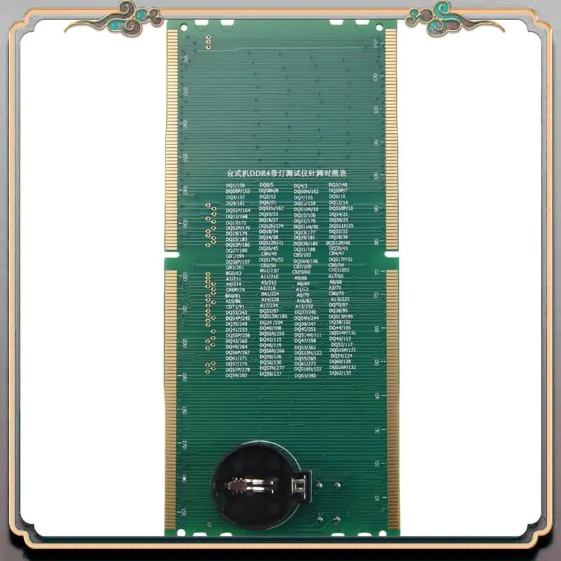 A46M-DDR4 Test Card RAM Memory Slot Out LED Desktop Motherboard Repair Analyzer Tester
