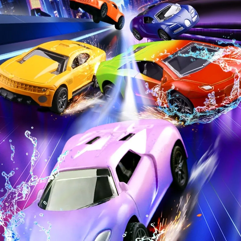 Temperature Sensitive Magic Car Durable Alloy Mini Racing Car Color Changing Sports Car Model 1:64 Scale Crash-Resistant Toys