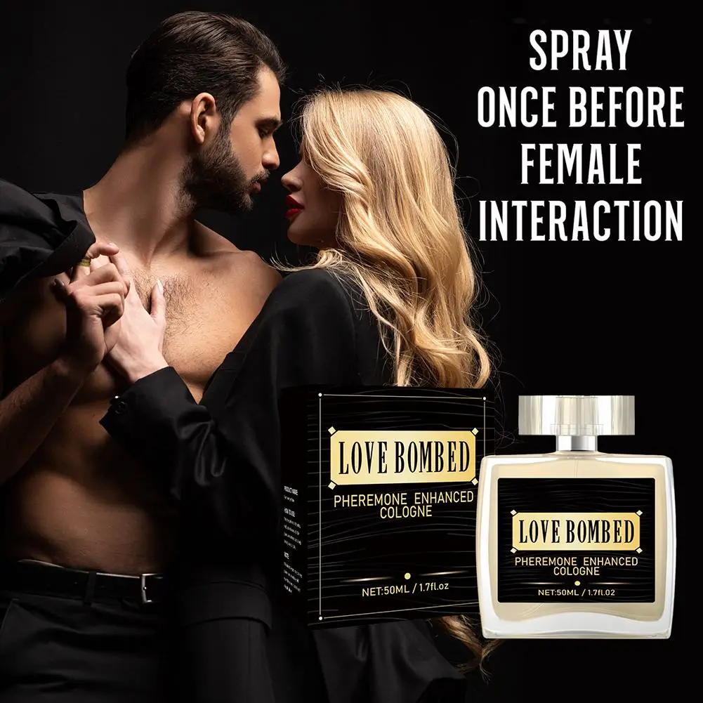 50ml Perfumes Originales Para Hombre High Quality Bold Attraction Confidence Infused Long Lasting Pheromones Scent Spray