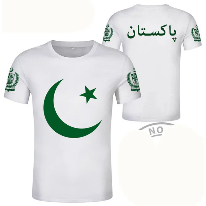 New 3D Pakistan Flag Emblem T Shirt For Men Peace And Love Theme Short T-shirts Kids Fashion Clothing Women Harajuku Sports Tops