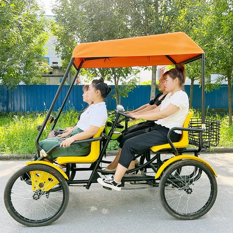 Customized bicycles for tourism, sightseeing, family outings, outdoor trips and amusement rides