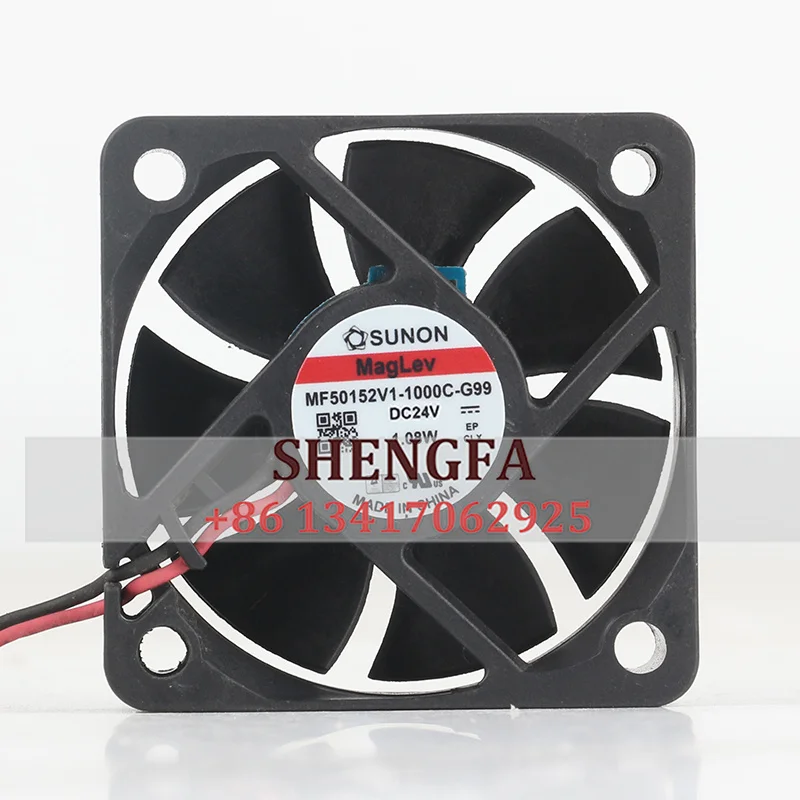 

Case fan MF50152V1-1000C-A99 New SUNON 5015 DC24V 1.08W 50*50*15MM inverter cooling fan