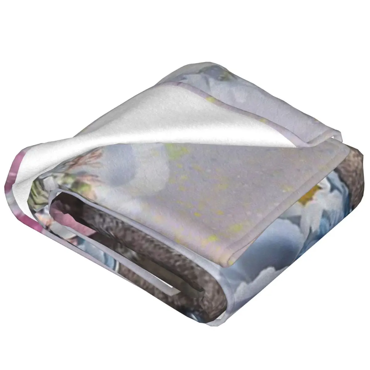 Pit Bull Flower Power Apollo Blanket Soft Warm Flannel Throw Blanket Plush for Bed Living room Picnic Travel Home Sofa