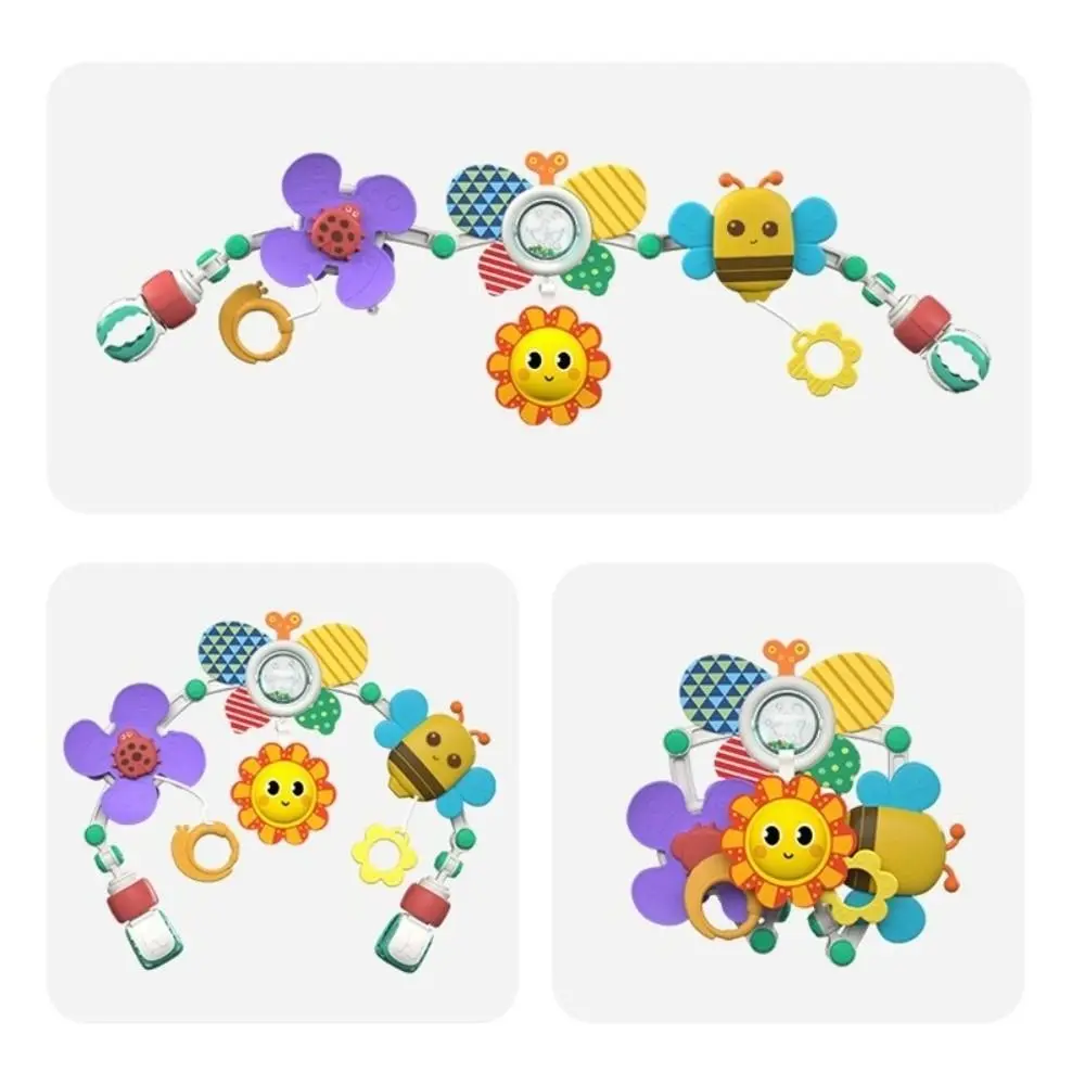 High Quality Colorful Bedbell Toy Foldable Multi-purpose Bed Clip Hanging Arch Crib Crib Bell