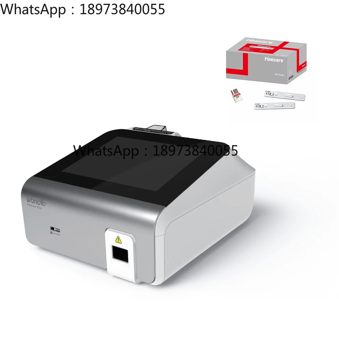 Wondfo Finecare FIA Meter II Plus SE FS-114 Fluorescence Immunoassay Analyzer HbA1c TSH FT3 FT4 PSA test kits