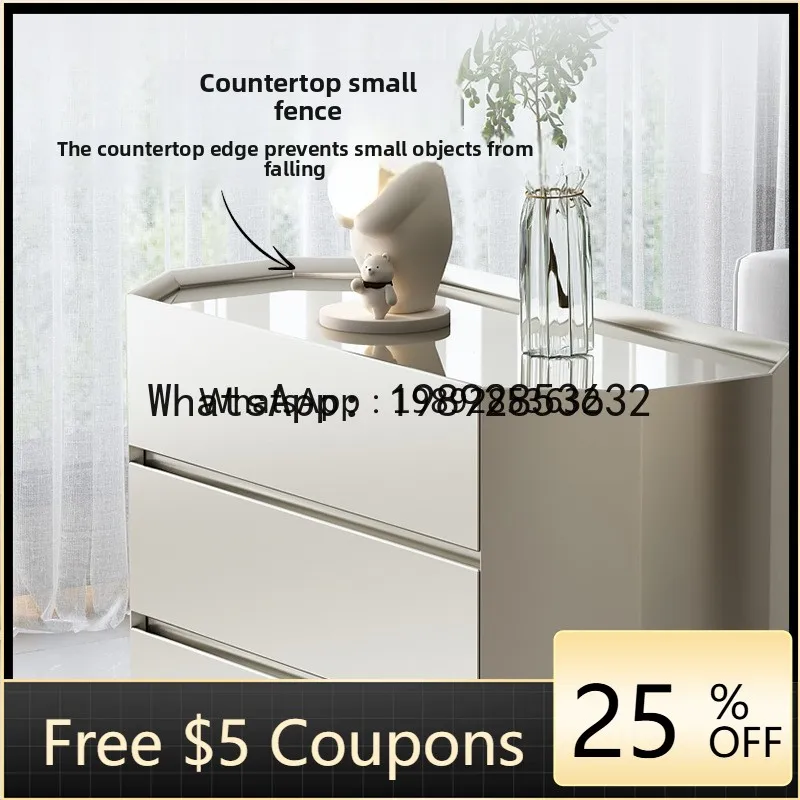 

Z1 Chest of Drawers Bedroom Integrated Storage Cabinet Living Room Wall-Mounted Storage Cabinet Eight Drawer Combination