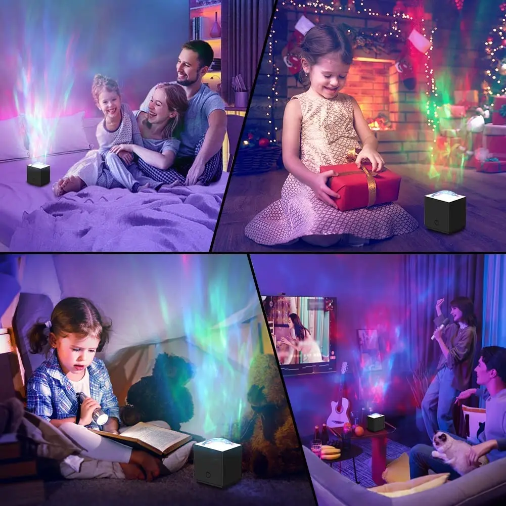 Galaxy Projector Salt Lamp Night Light 2 in 1 With Natural Himalayan Crystal LED Ceiling Sleep Remote & Timing Gift For Kis Room