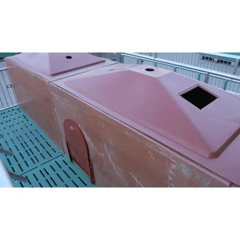 Piglet warm box with piglet electric heating plate for pig farm