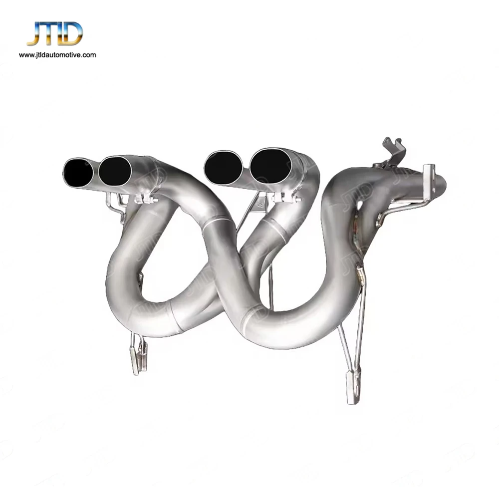 

Full Titanium & Stainless Steel Exhaust System for Lamborghini LP700 High Performance Exhaust with OEM Valve Mount Racing Sound