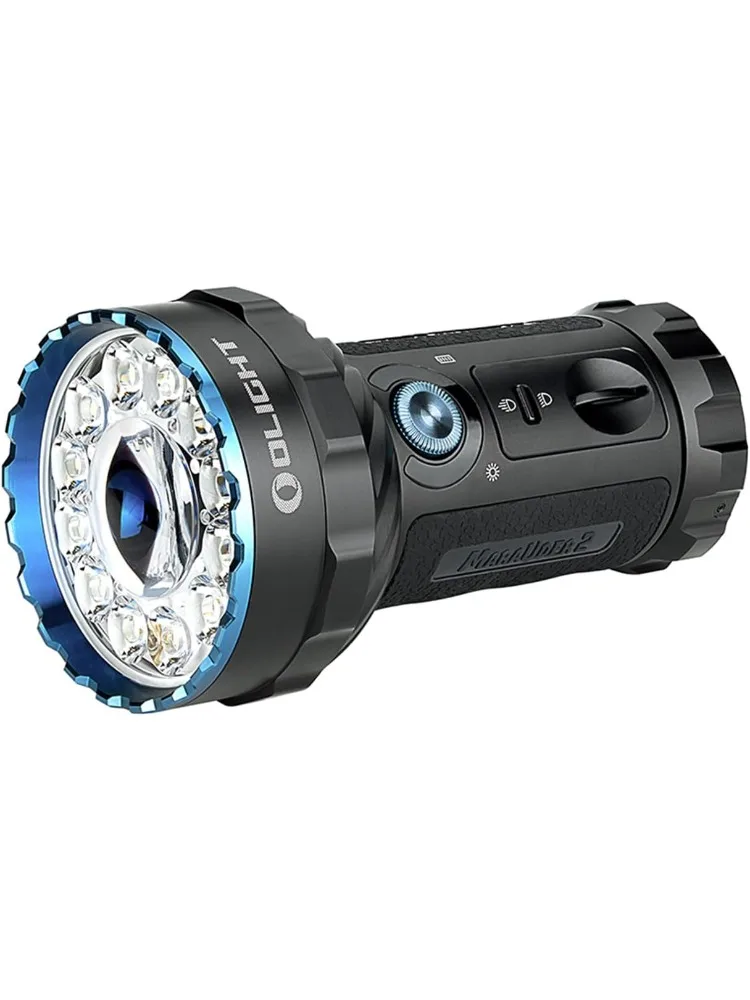 

2 перезаряжаемых ручных фонарика, 14 000 люмен, ультра яркий свет со встроенным аккумулятором 3X для дома и улицы