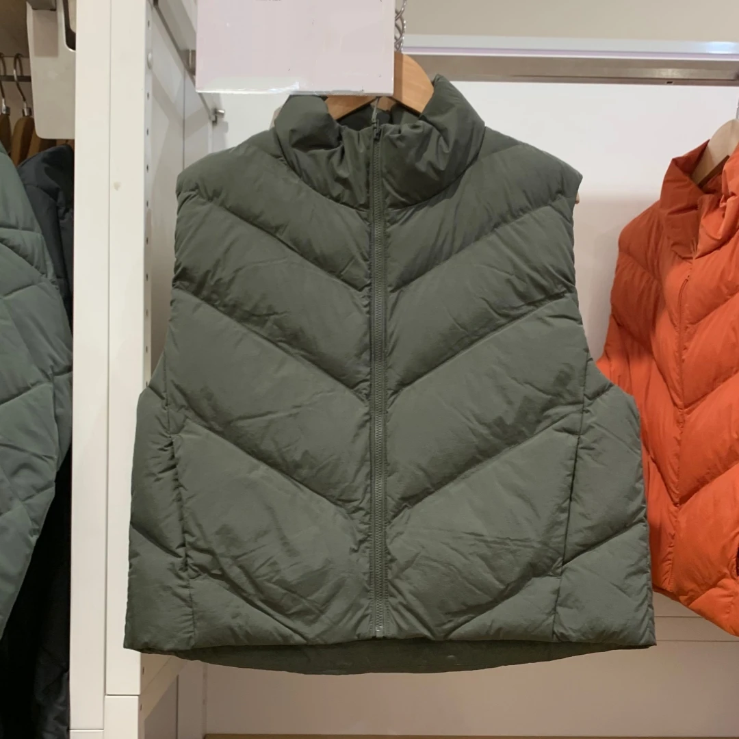 

Vests Waistcoats Thick Womens Vest Top Women Winter Double-Sided Quilted Padding Body-Hugging Modern Professional Commute Warmth