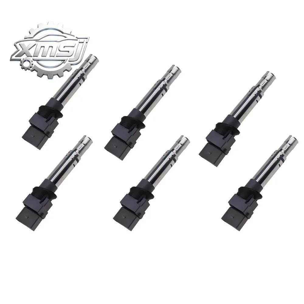 

Bobina de encendido para coche, accesorio compatible con VW Golf R32 Touareg Phaeton T5 AUDI A3 TT 3,2 022905715B 036905715G 036