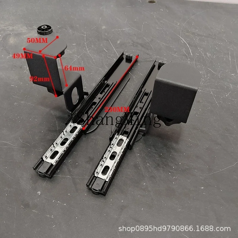 CLL No Punch Keyboard Bracket Slide Rail Keyboard Rack Free Installation Desktop Clip Table Computer Stand