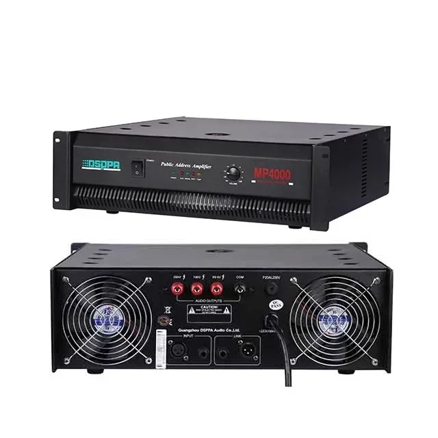 70V 100V 4-16ohm 1 Channel amplificador de poder Professional 2000w Amplifier Power Amplifier