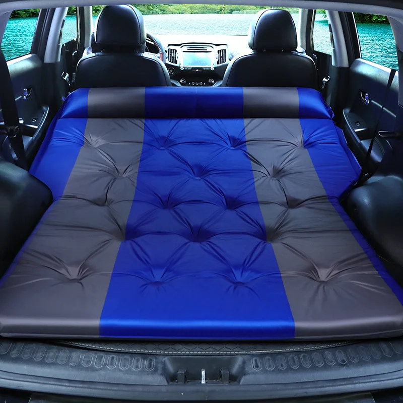 Car Travel Bed Automobiles Inflatable Mattress Pad SUV Special Air Mattress Lathe Adult Sleeping Pad Soft Car Travel Bed Mat