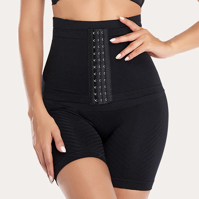 Body Shaper for Women Tummy Control High Waist Shapewear Shorts Butt Lifter Thigh Slim Waist Trainer Shorts with Steel Bones