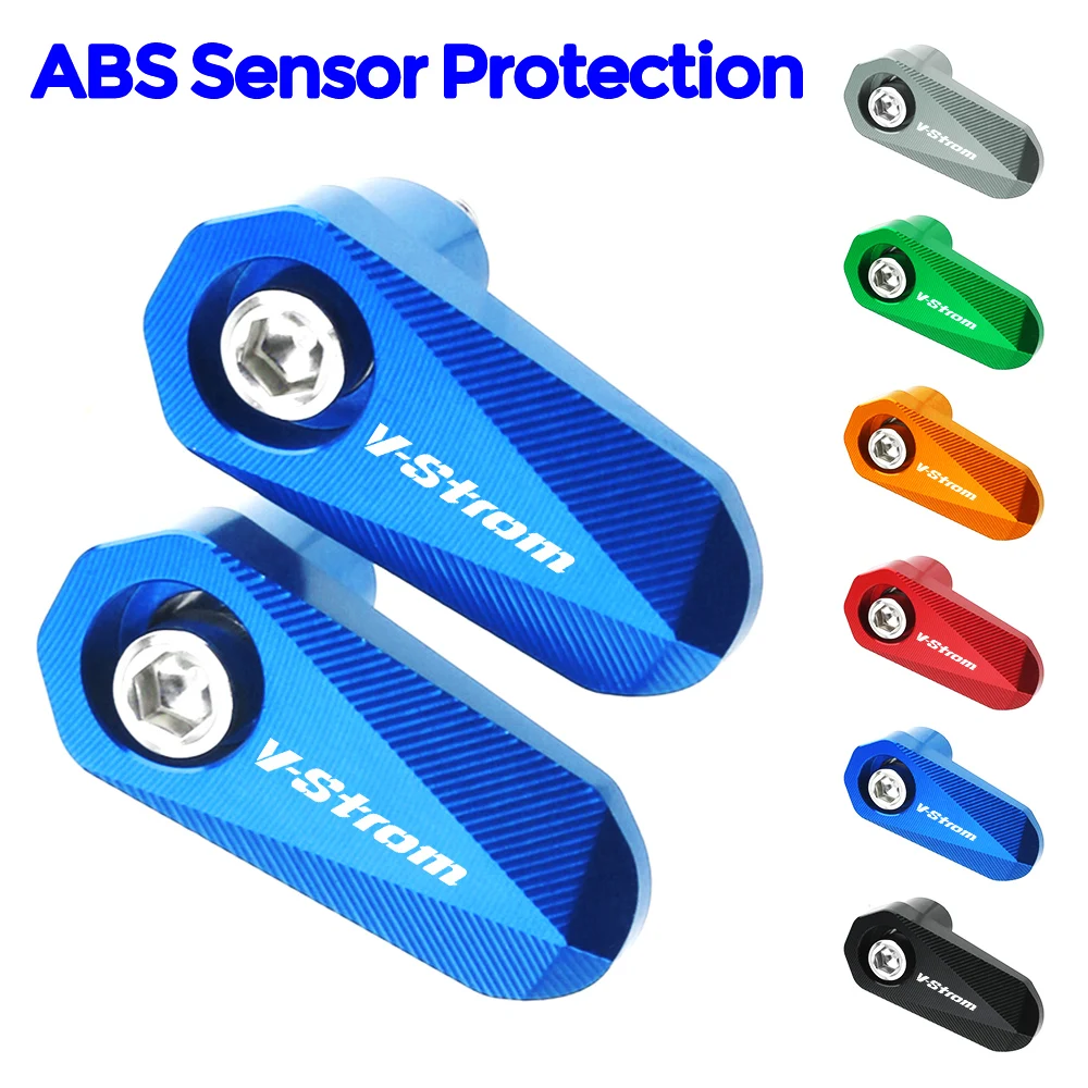 For Suzuki V-Strom 650 1000 250 1050 XT V Strom VStrom 800DE 1050DE DL650 DL800 Motorcycle Wheel ABS Sensor Protection Cover