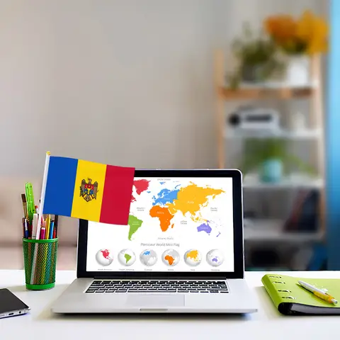 10 best sales मोल्दोवा का झंडा - №6