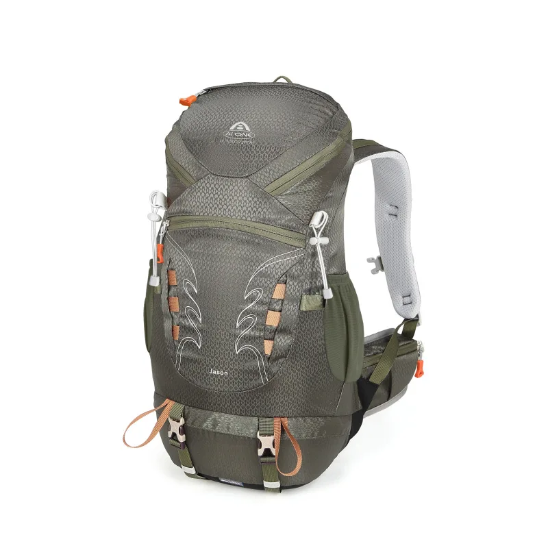 Aione mochila para caminhadas ao ar livre, ultraleve, grande capacidade, 36l, masculina, feminina, viagem, à prova d'água, resistente ao desgaste, bolsa de ombro para escalada