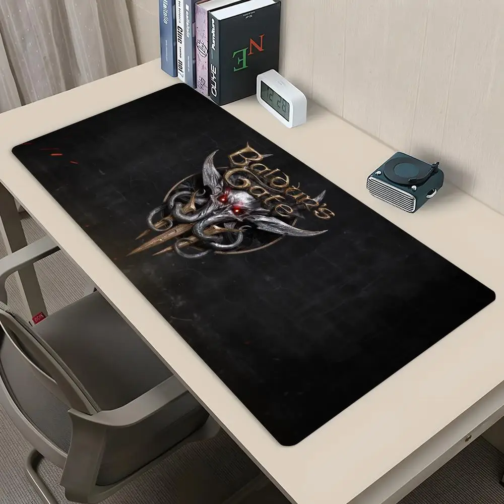 B-Baldurs Gate 3 Mouse Pad Gaming Mousepad Abstract Large 800x400mm MouseMat Gamer 2024 latest XXL Mause Carpet PC Desk