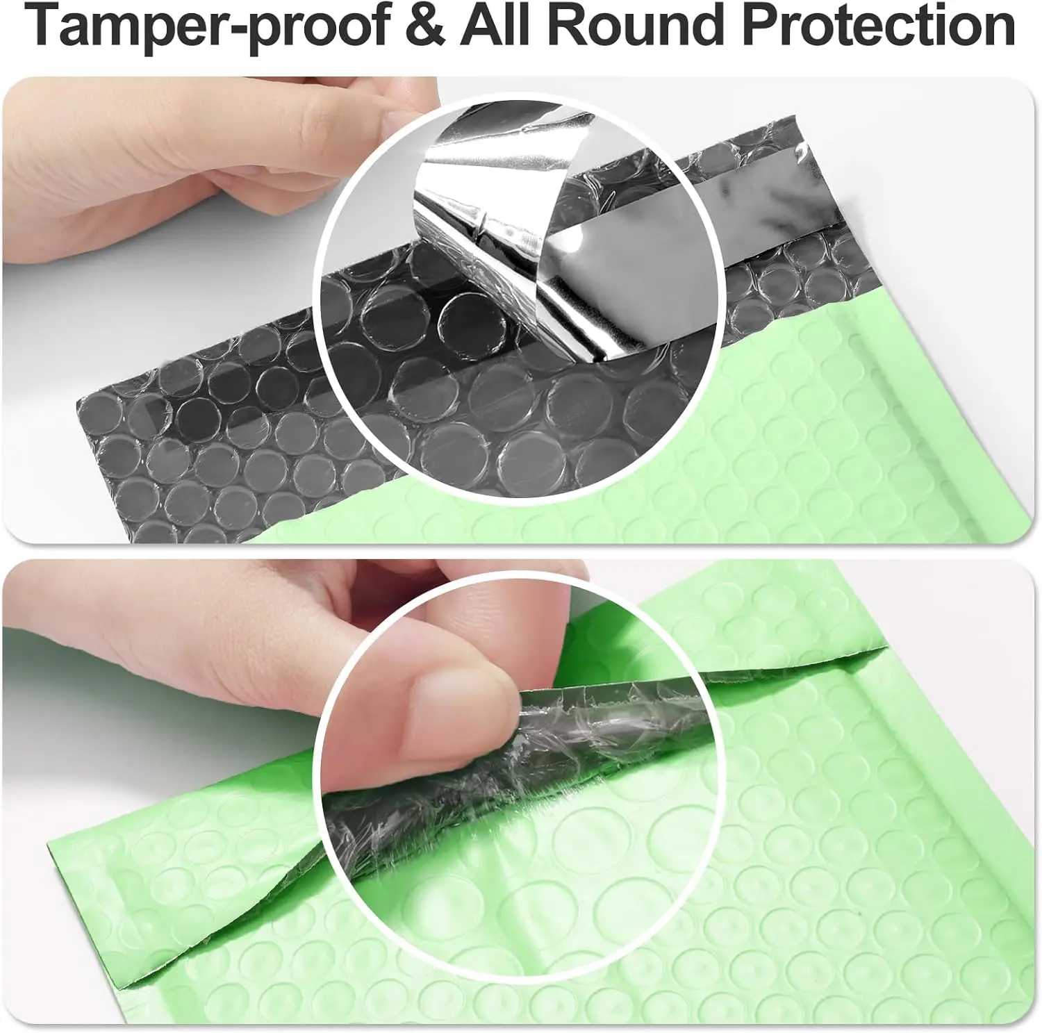 10/100pcs Multi Colors Delivery Package Packaging Small Business Supplies Envelopes Shipping Package Bubble Envelope Packing Bag