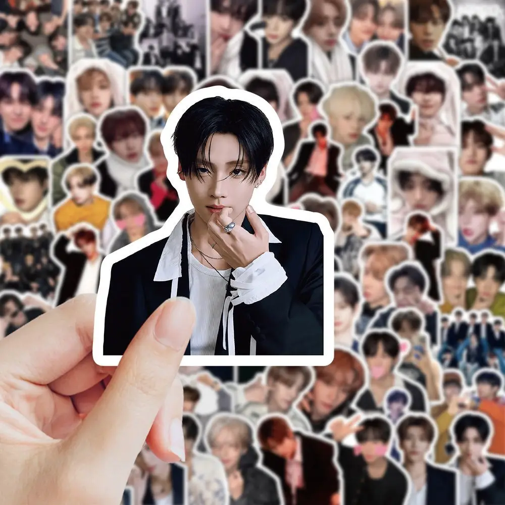 

K-pop ALPHA DRIVE ONE Mini 1-й альбом EUPHORIA: Модные водонепроницаемые стикеры для творчества и учета, подарки для фанатов