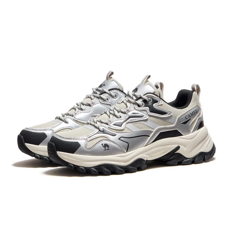 GOLDEN CAMEL Outdoor Hiking Shoes Breathable Thick-soled Sports Shoes for Men Non-slip Lightweight Travel Climbing Shoes 2025