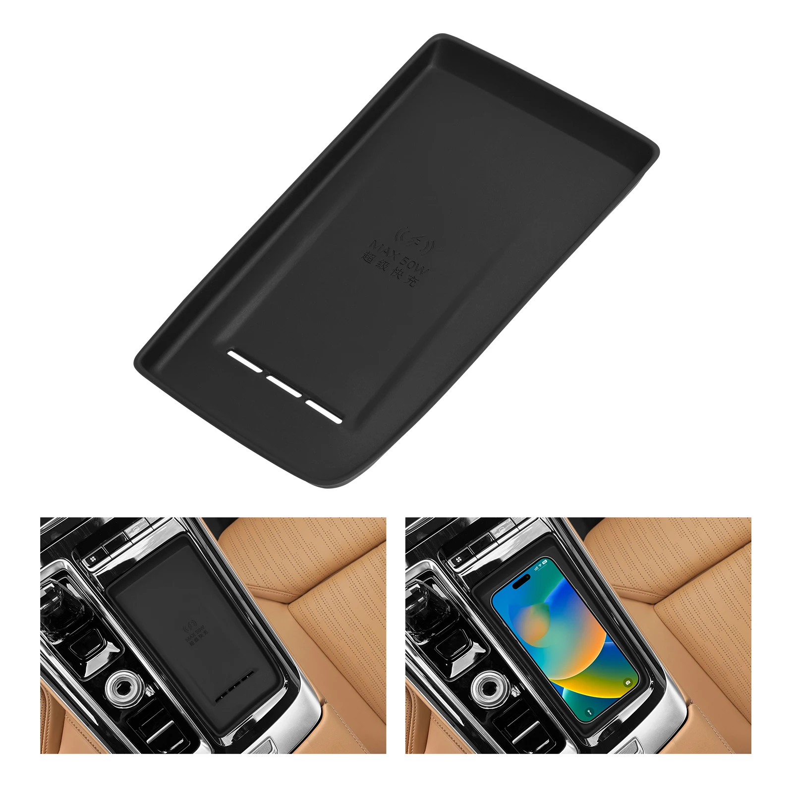 

for Geely Boyue L/Starray 2025 Car Anti Dirt Pad Mobile Wireless Charging Anti-Slip Mats Silicone Interior Accessiories