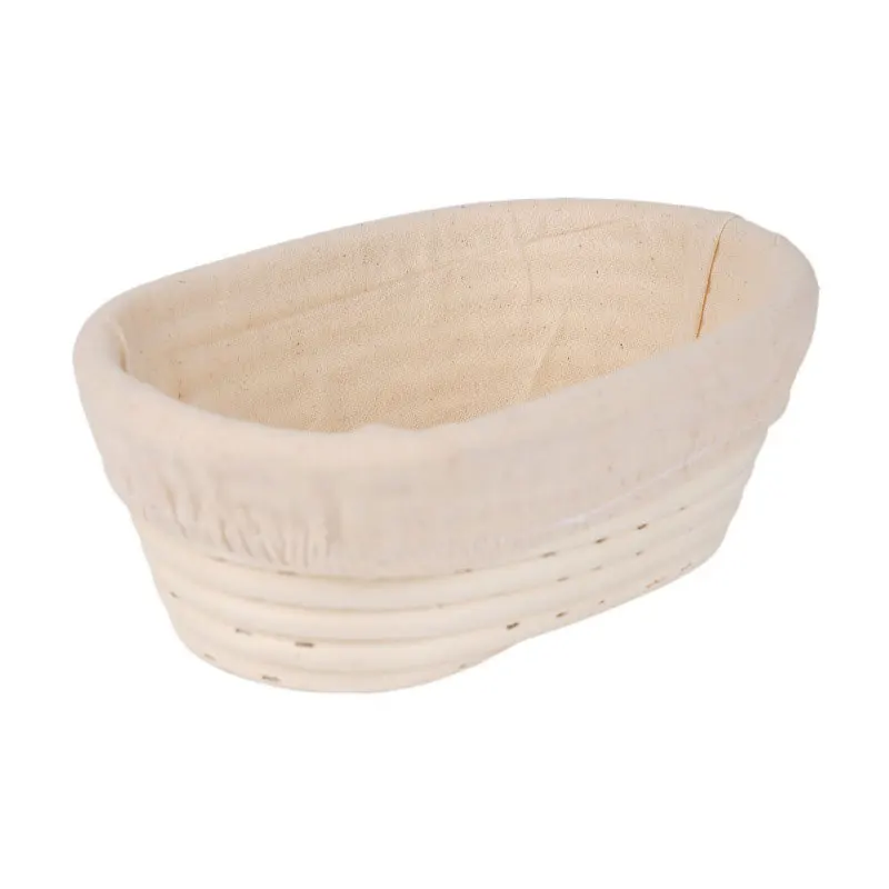 Round or Oval Banneton for Home Baker Bread Proofing Basket Natural Rattan Dough Fermentation Basket Bread Baking Tools