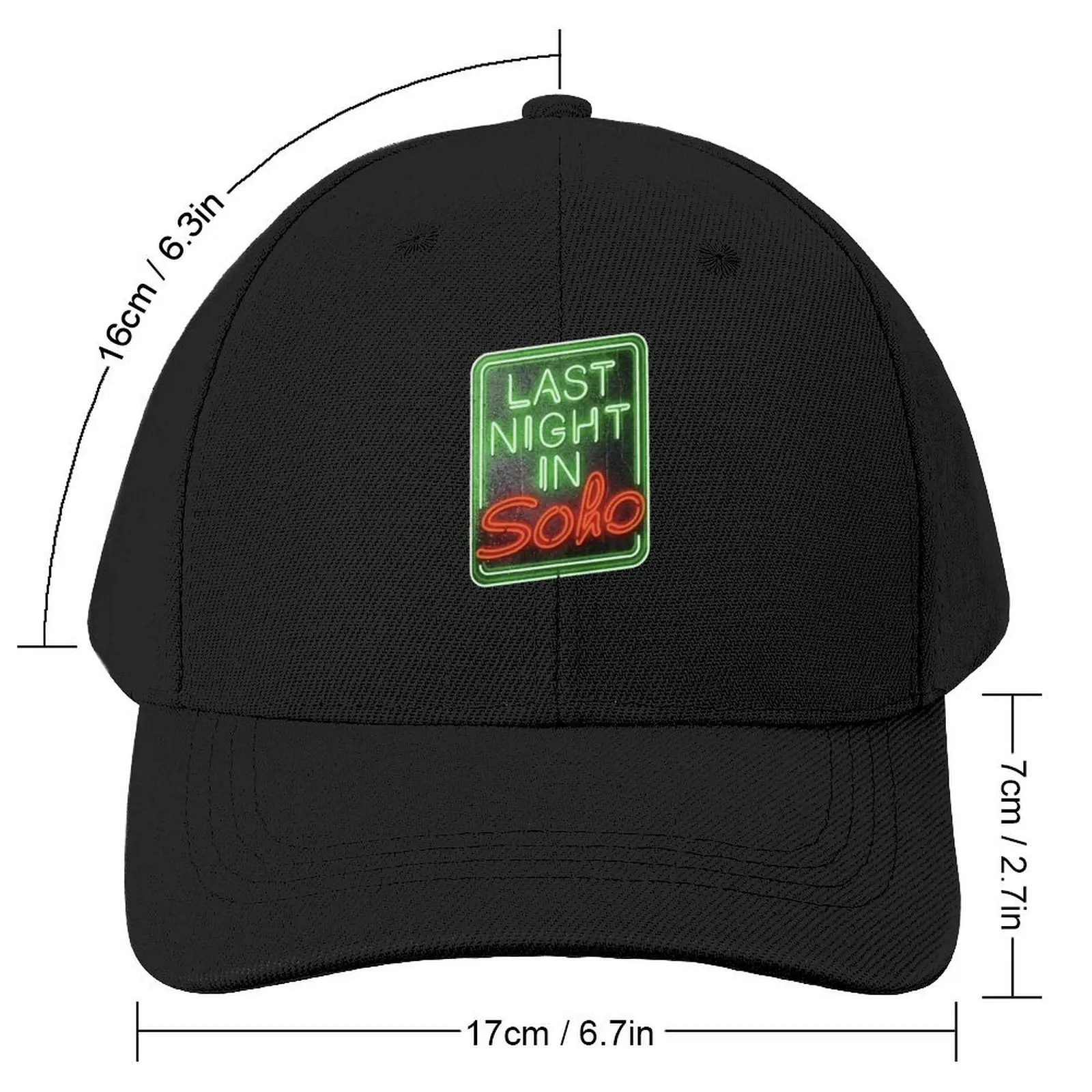 Last Night In Soho Baseball Cap Vintage Golf Hat Hats Man Women's