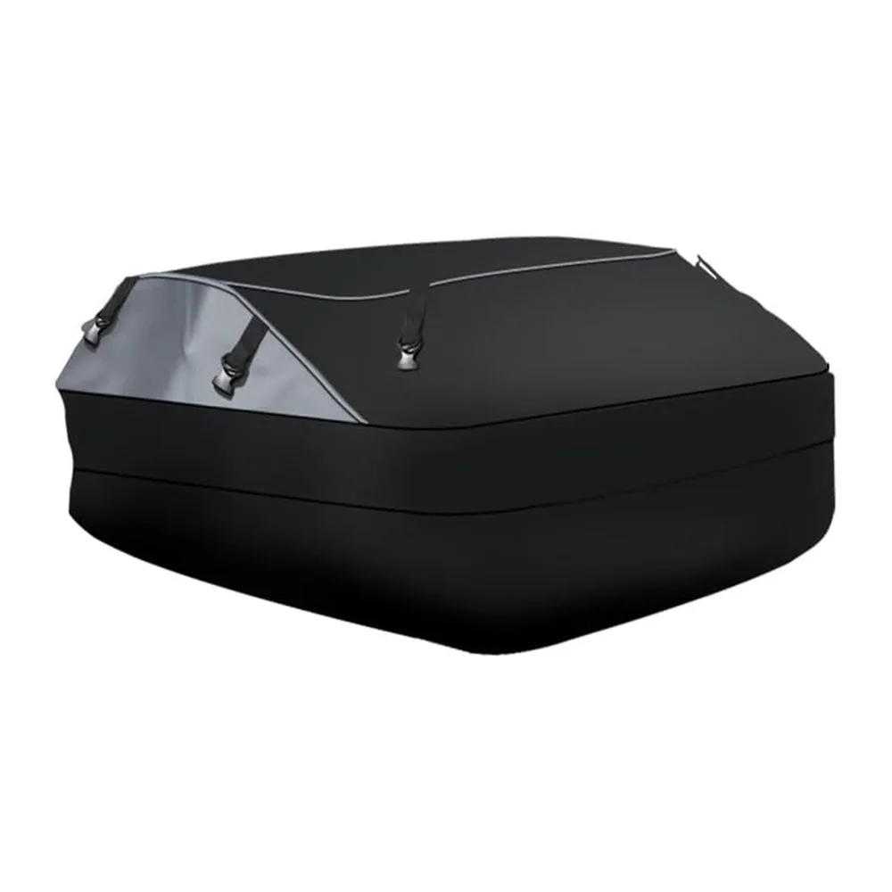 

Rooftop Cargo Carrier, 25 Cubic Feet Carrier Roof Bag, 1000D PVC Waterproof Car Roof Bag Fits Vehicle with Without Luggage Rack